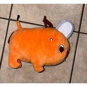 Man Devil anime chainsaw pochita plush orange 10”